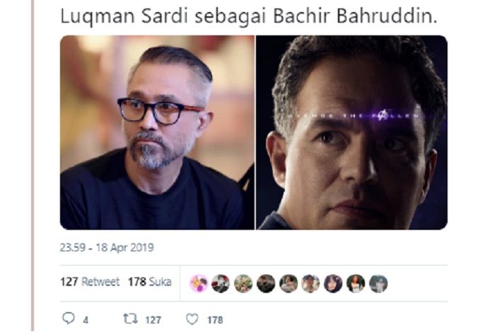 Karakter Avengers: Endgame versi Indonesia