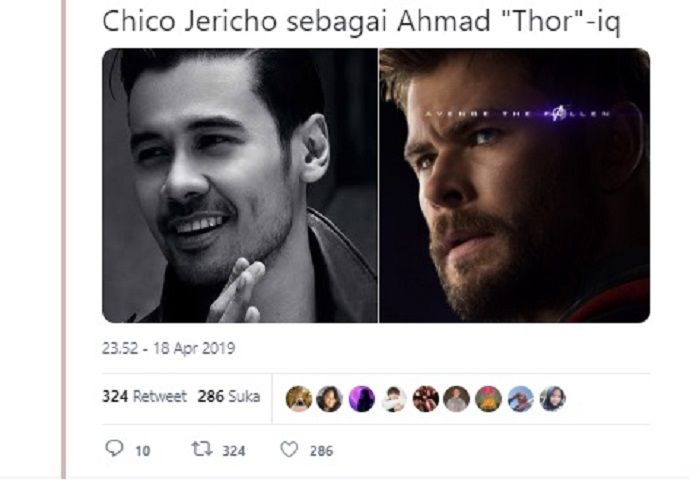 Karakter Avengers: Endgame versi Indonesia