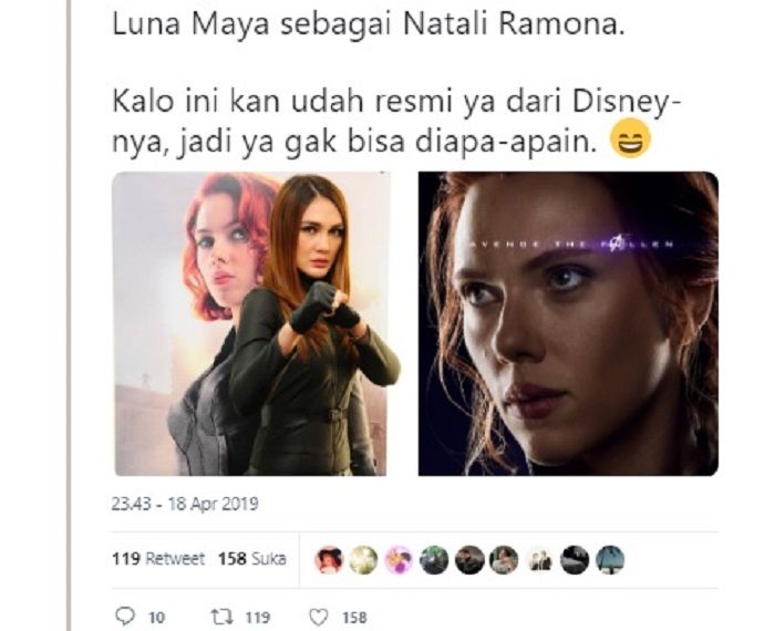 Karakter Avengers: Endgame versi Indonesia