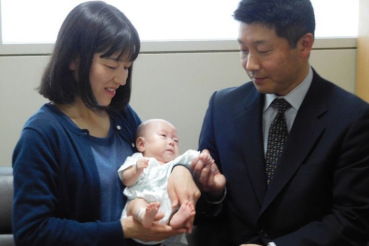 Ryusuke Sekiya, bayi terkecil di dunia. 