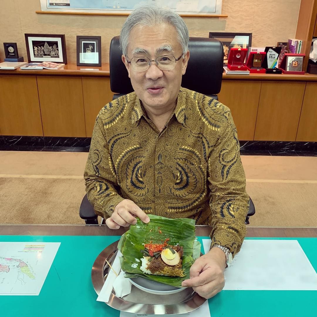 Duta Besar Jepang di Indonesia suka pamer makanan lokal di Instagram