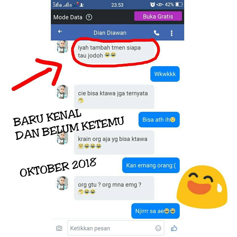 5 Bulan kenal langsung nikah setelah kenal di Facebook.