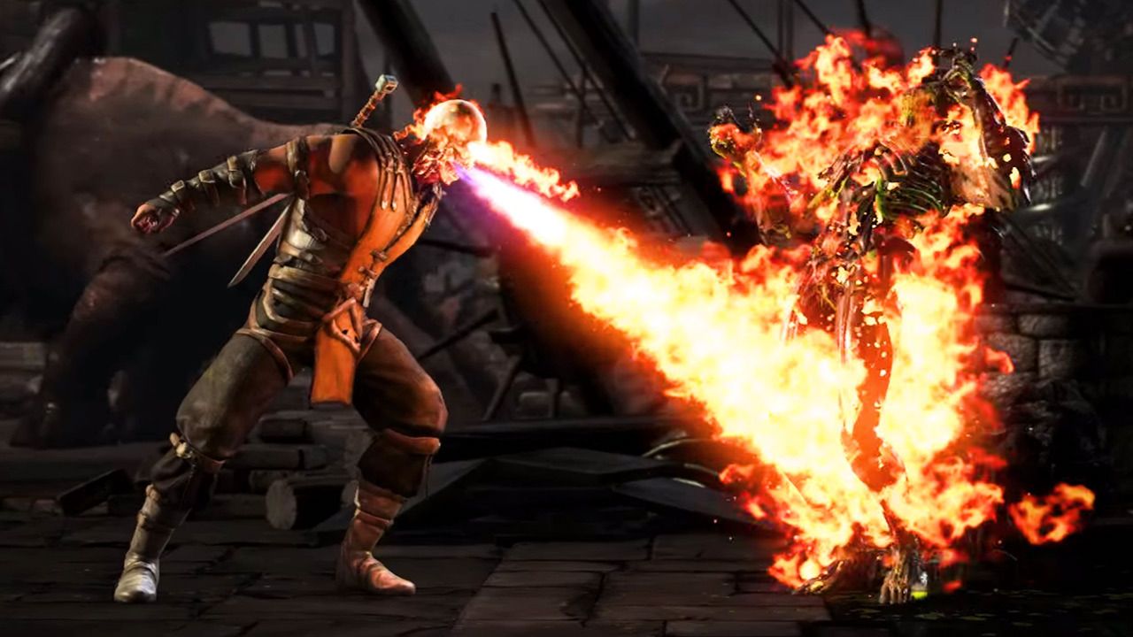 Cuplikan tampilan grafis Mortal Kombat 11