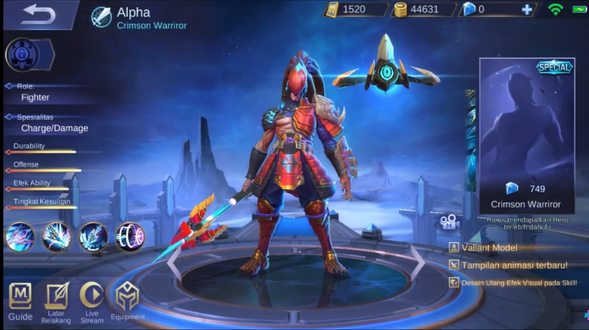 Alpha - Crimson Warrior 