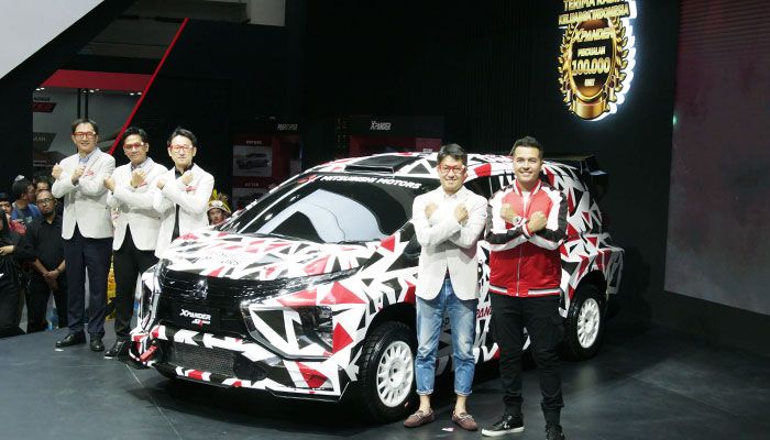 Mitsubishi Xpander AP4 Concept perwujudan mobil balap berbasis kendaraan harian