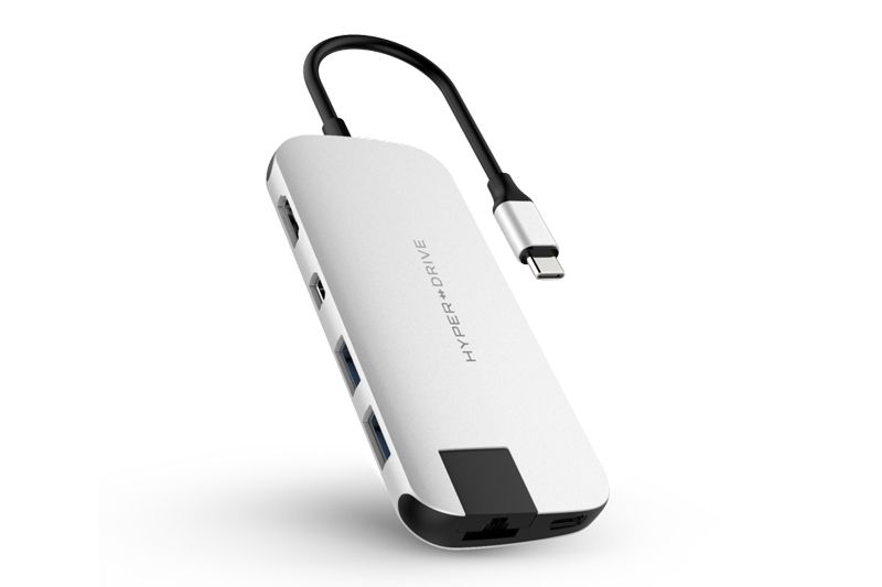 HyperDrive Slim 8-in–1 USB-C Hub