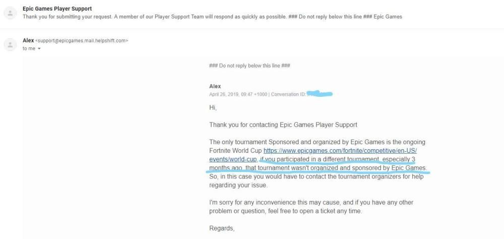Dokumen menunjukkan bahwa Epic Games terafiliasi dengan event AO Fortnite Battle Royale