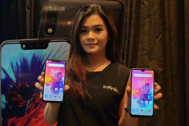 Infinix Hot 7 dan Smart 3 Plus resmi meluncur di Indonesia, Kamis (2/5/2019)