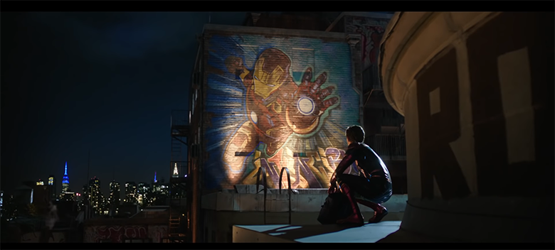 Scene pada trailer SpiderMan: Far From Home