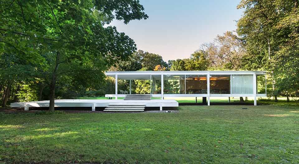 Farnsworth House in Plano, Illinois