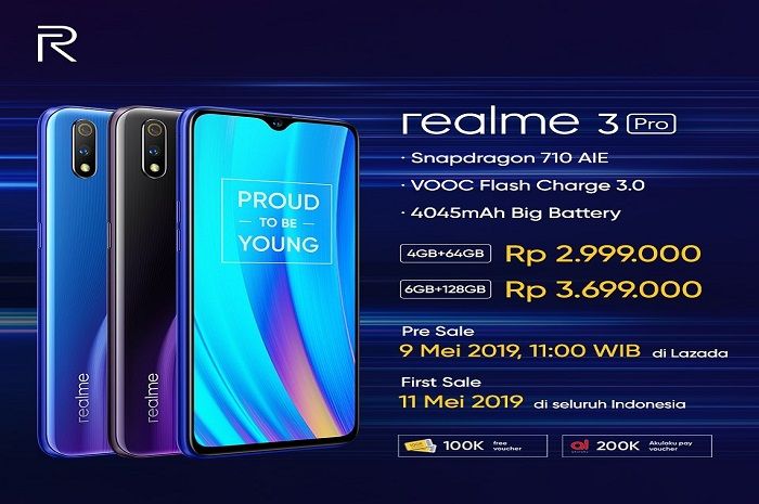 Harga resmi Realme 3 Pro di Indonesia