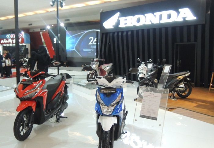 Booth Honda di Telkomsel IIMS 2019
