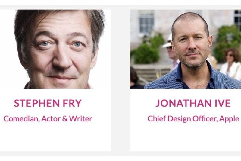 Stephen Fry dan Jony Ive