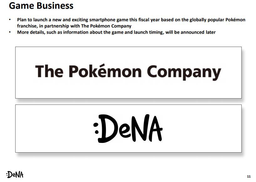 Laporan kerja sama DeNA dan The Pokemon Company