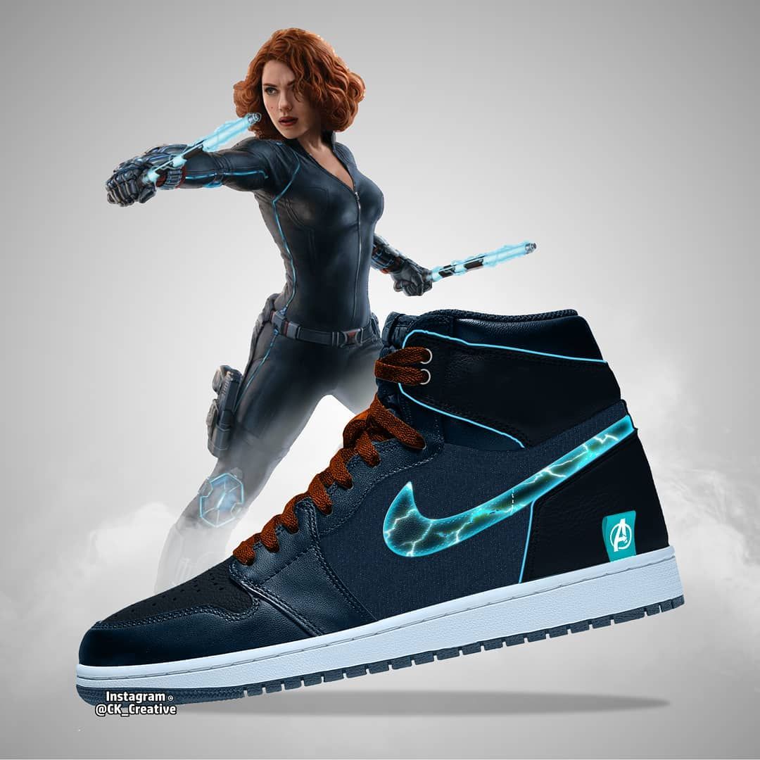 Keren! Pria Ini Buat 10 Desain Nike Air Jordan Edisi Avengers: Endgame -  Semua Halaman - Hai