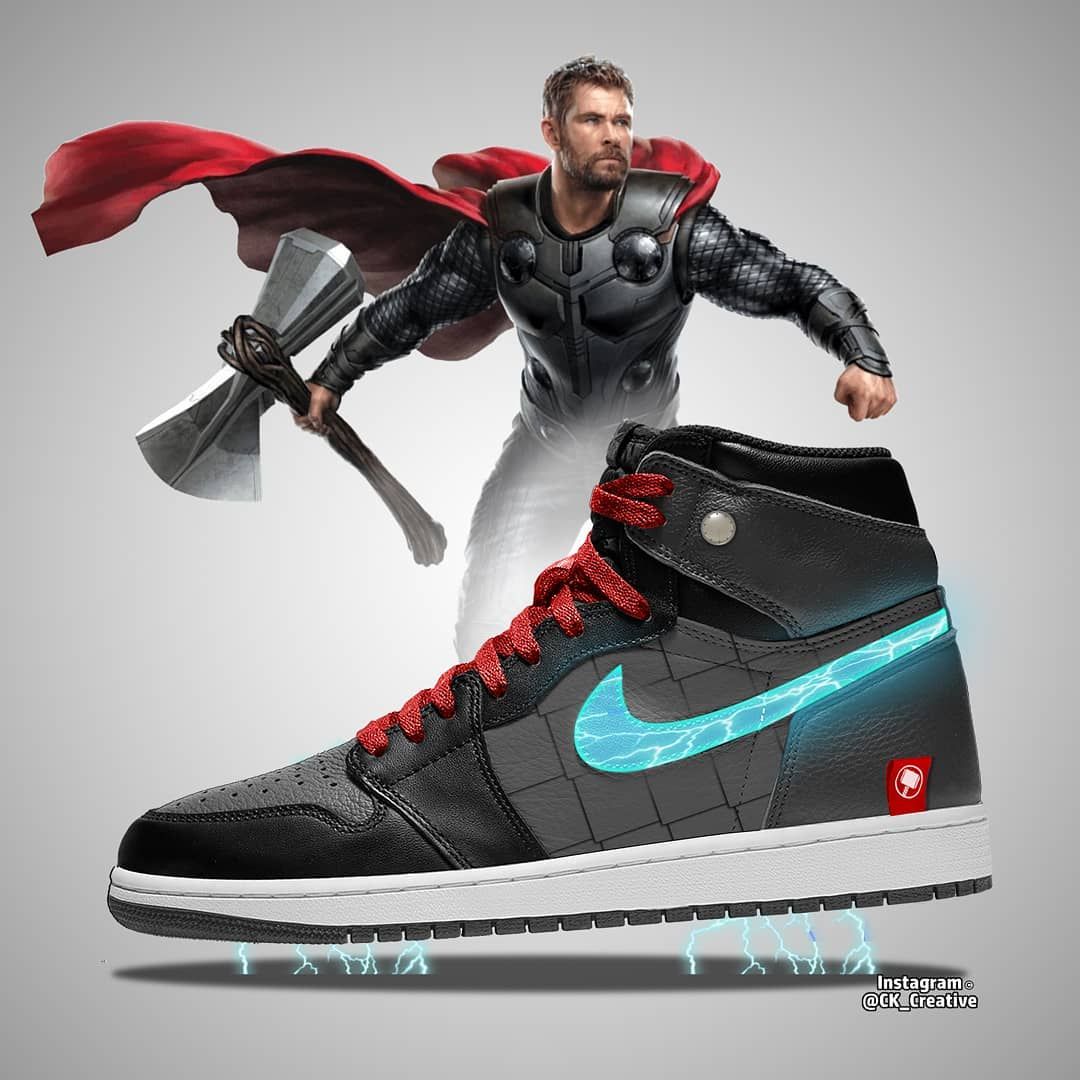 Keren! Pria Ini 10 Desain Air Jordan Edisi Avengers: Endgame Halaman - Hai