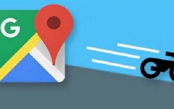 riding sambil puasa, cari rute perjalanan tersingkat via Maps