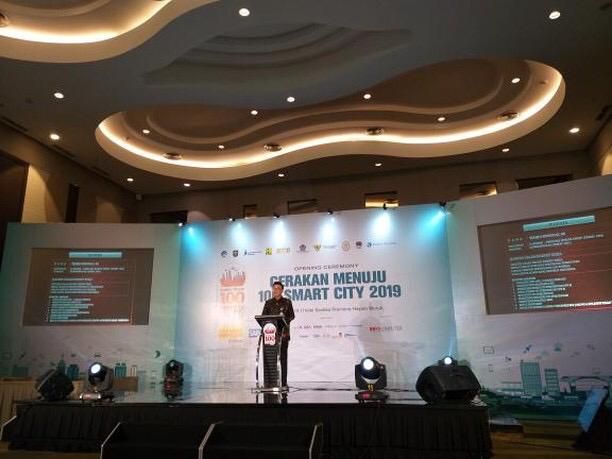 Sambutan peresmian Gerakan Menuju Smart City 2019