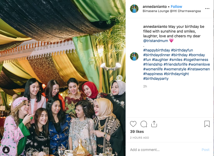 andre taulany kembali ke acara sahur, sang istri sibuk rayakan ultah teman di hotel bintang lima 