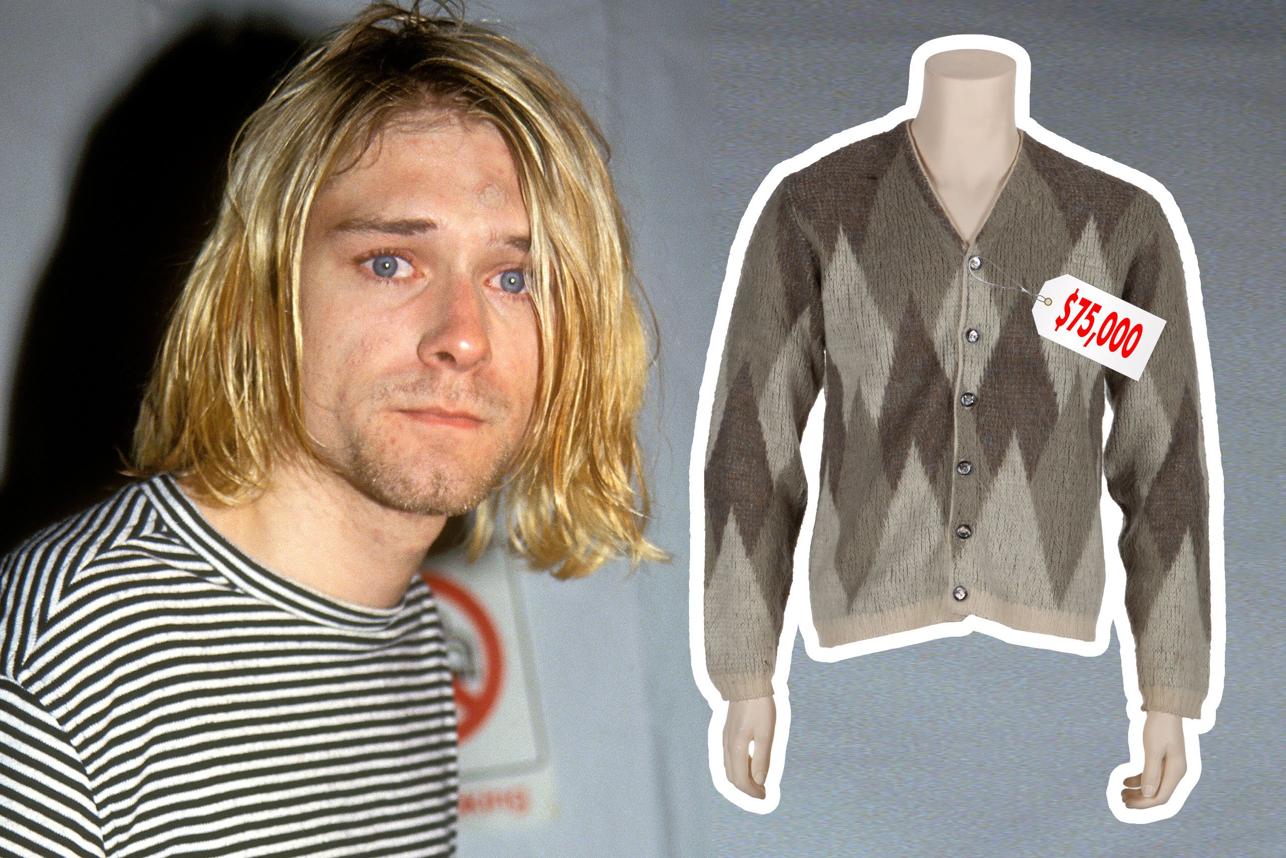 Sweater milik Kurt Cobain