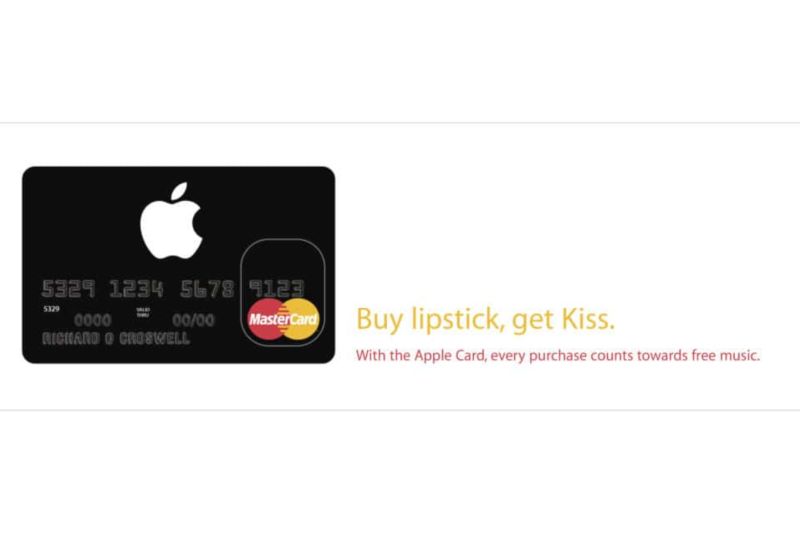 Contoh iklan Apple Card