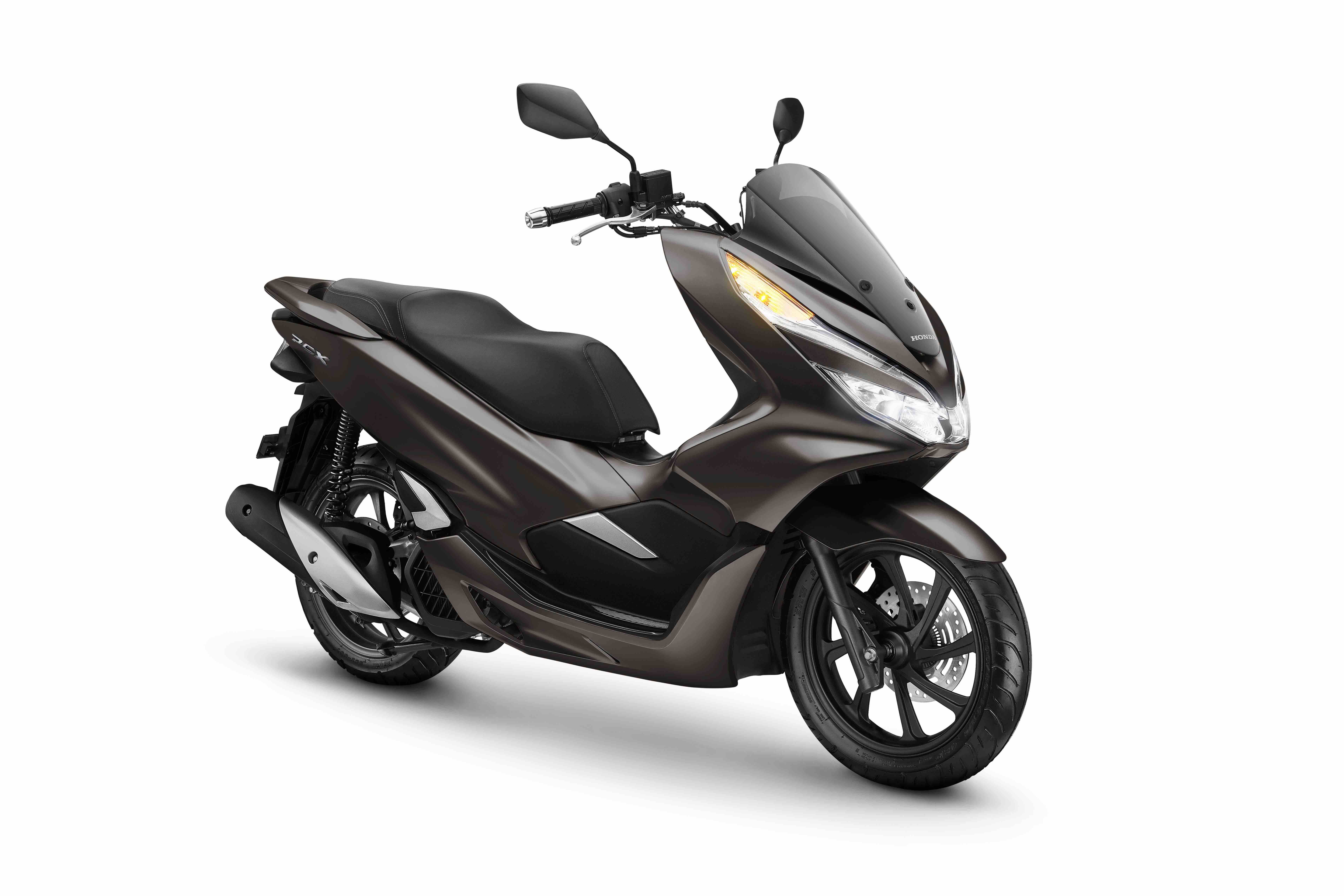 Honda PCX 150 warna magnificent matte brown