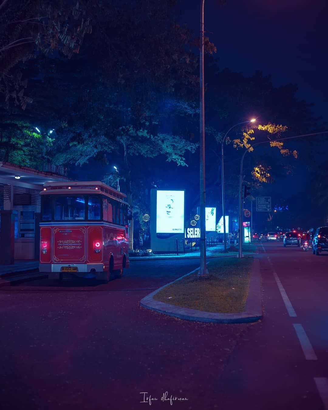 Potret Jakarta di malam hari