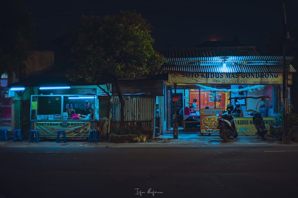 Potret Jakarta di malam hari