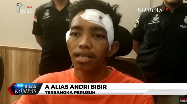 Viral Video Pria Dipukuli Sejumlah Polisi, Ini Pengakuan Andri Bibir