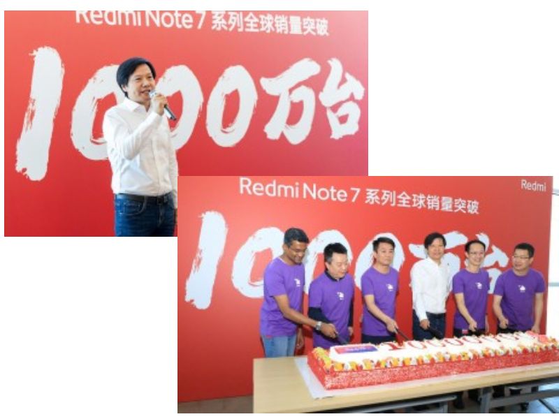 Selebrasi pencapaian 10 juta unit Redmi Note 7