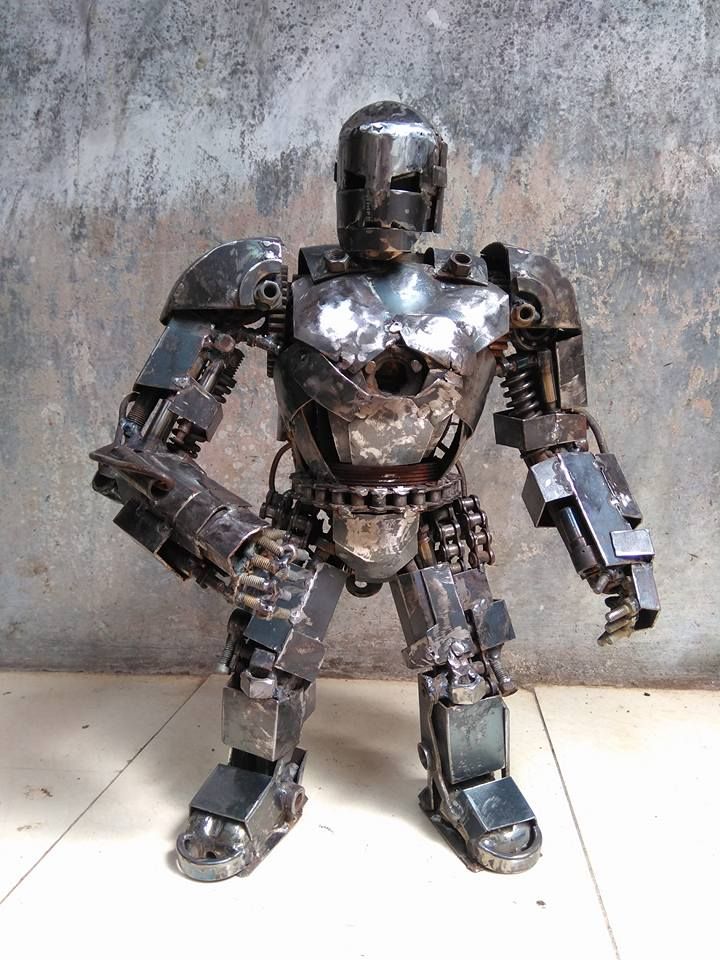 Robot buatan Mustopa