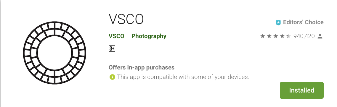 Aplikasi VSCO