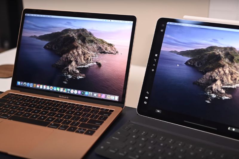 Fitur Sidecar di iPadOS dan macOS