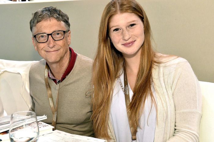 Bill Gates dan putrinya