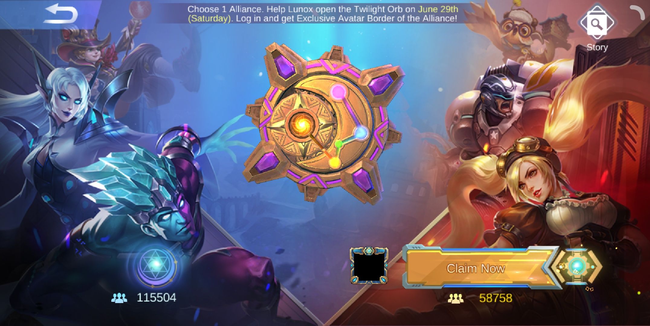 Event Mobile Legends Rivals