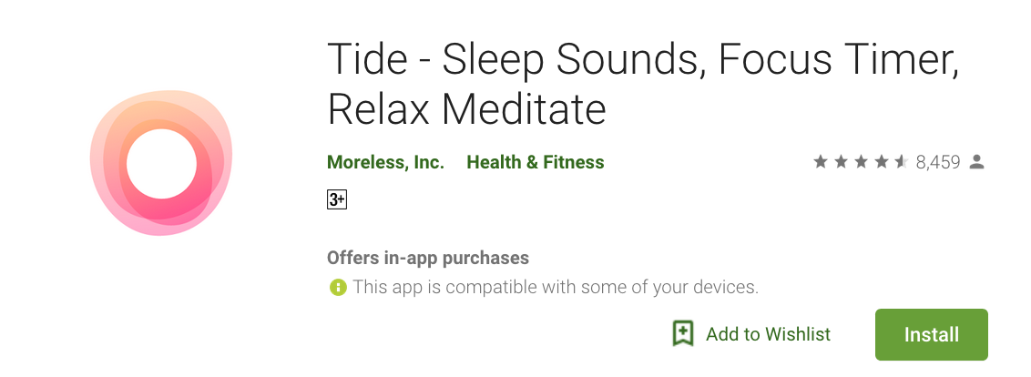 Aplikasi Tide di Play Store dan App Store
