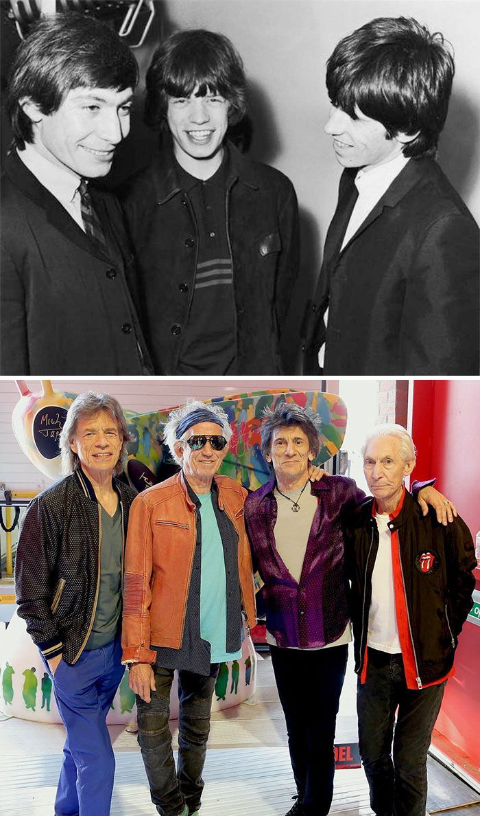 Band legendaris sebelum dan sesudah terkenal.