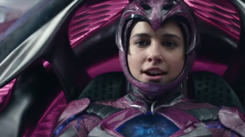 Naomi Scott memerankan Ranger Pink dalam film Power Rangers 2017