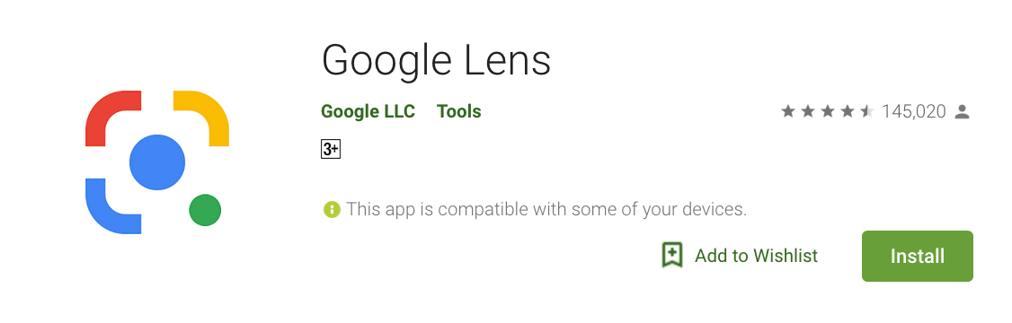 Aplikasi google lens