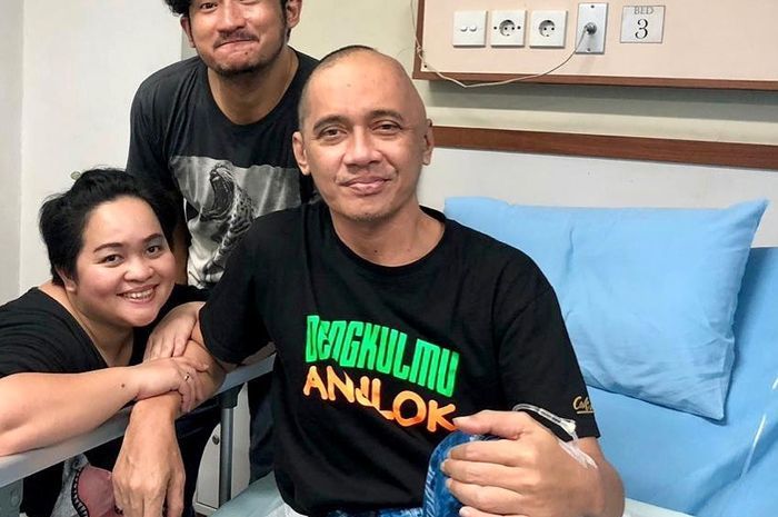 Istri Agung Hercules ungkap suaminya idap penyakit kanker otak