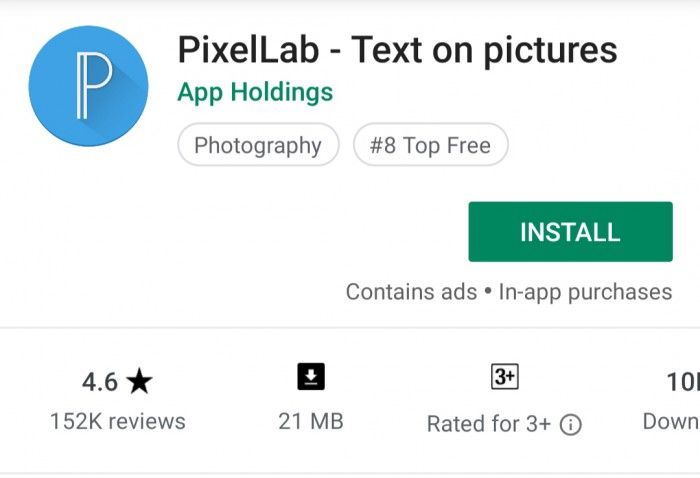 Aplikasi PixelLab
