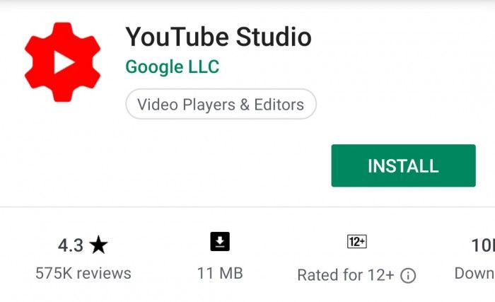 Aplikasi Youtube Creator