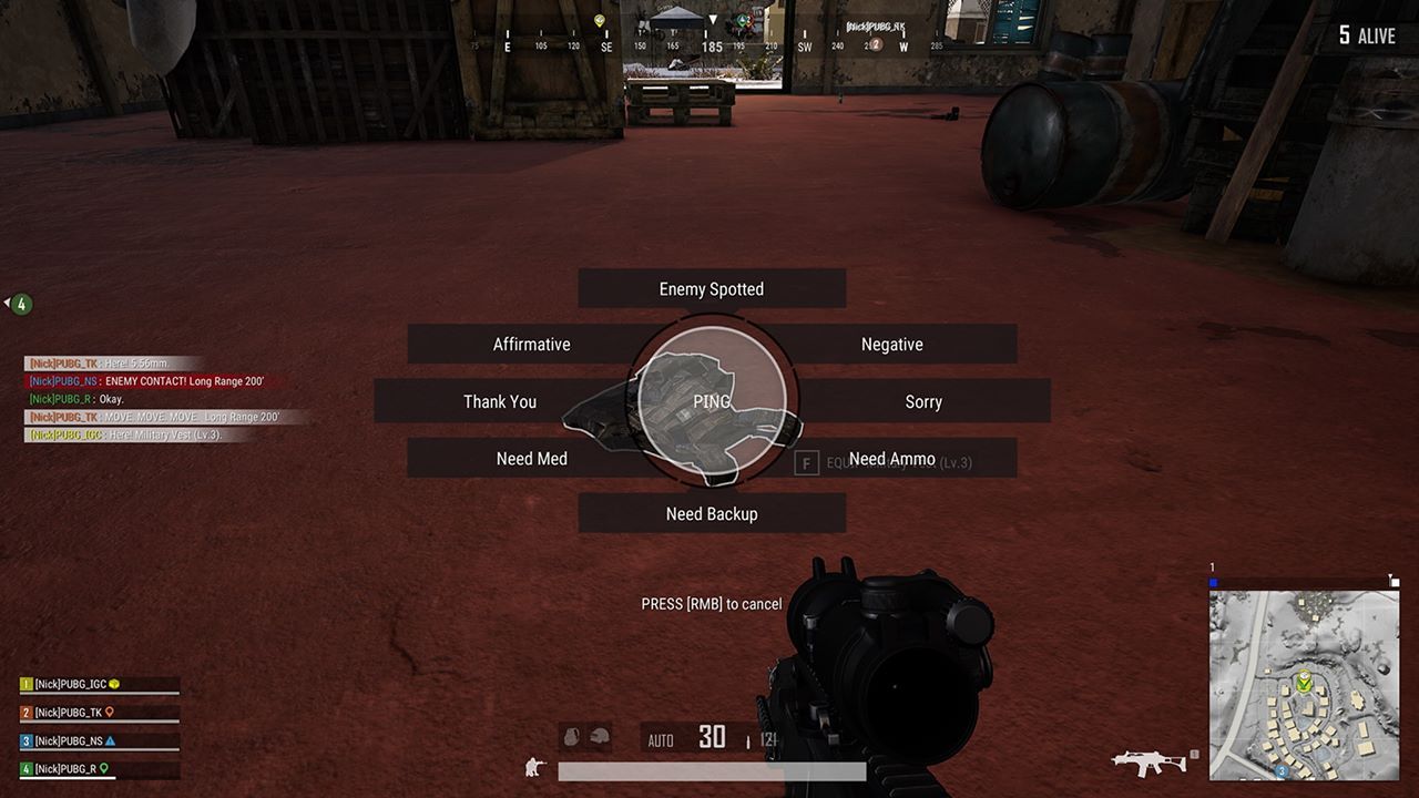 Pesan Radio PUBG