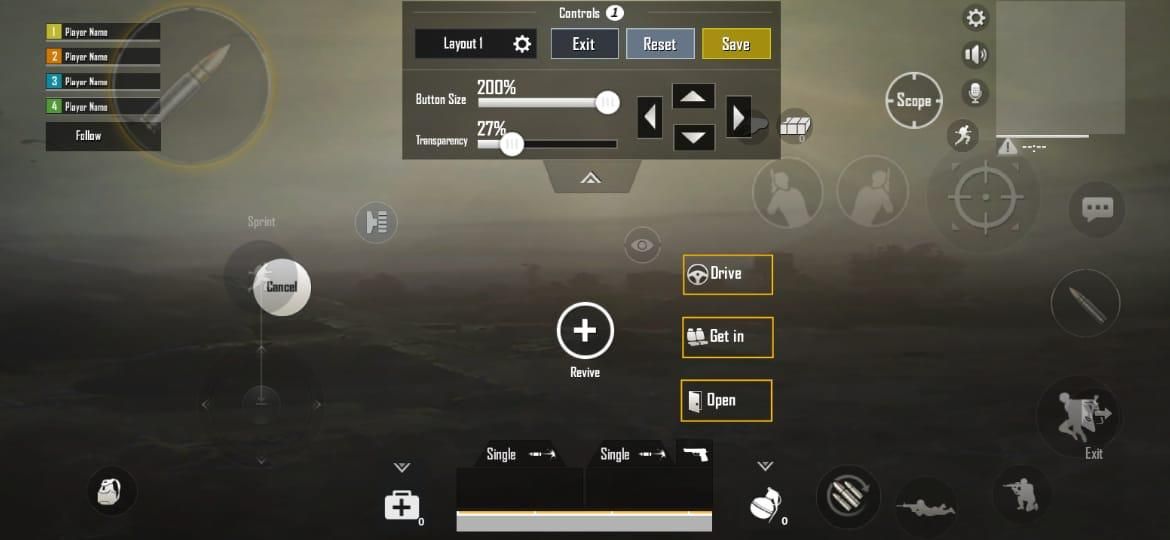 Kontrol PUBG Mobile