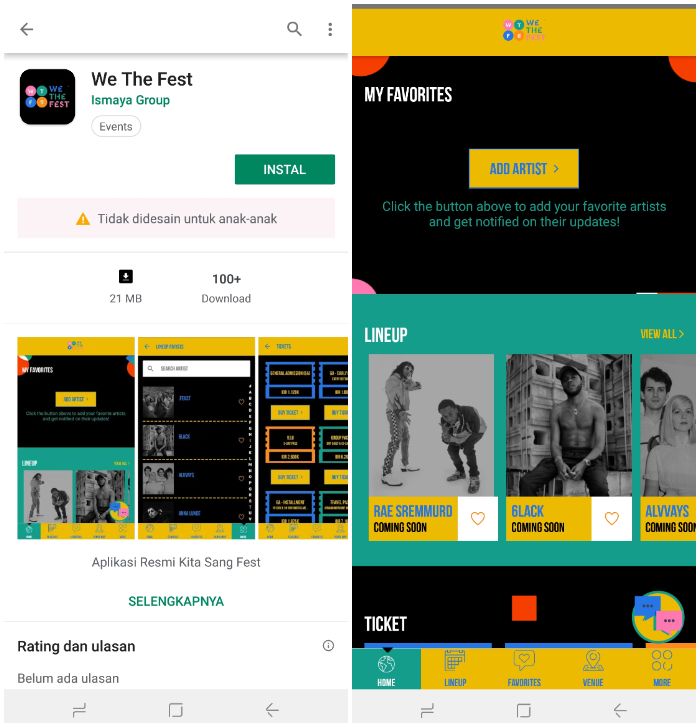 Ada Aplikasi We The Fest 2019 4 Bocoran Terbaru Yang Bikin Wtf19 Makin Seru Dan Menarik Semua Halaman Cewekbanget