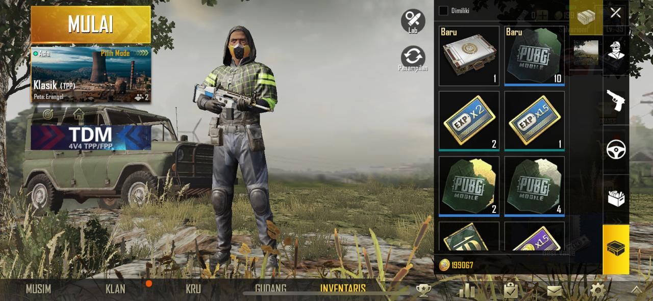 Inventory PUBG Mobile