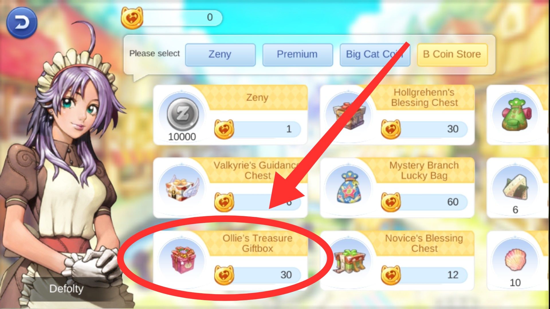 Ollie Treasure Box Ragnarok M