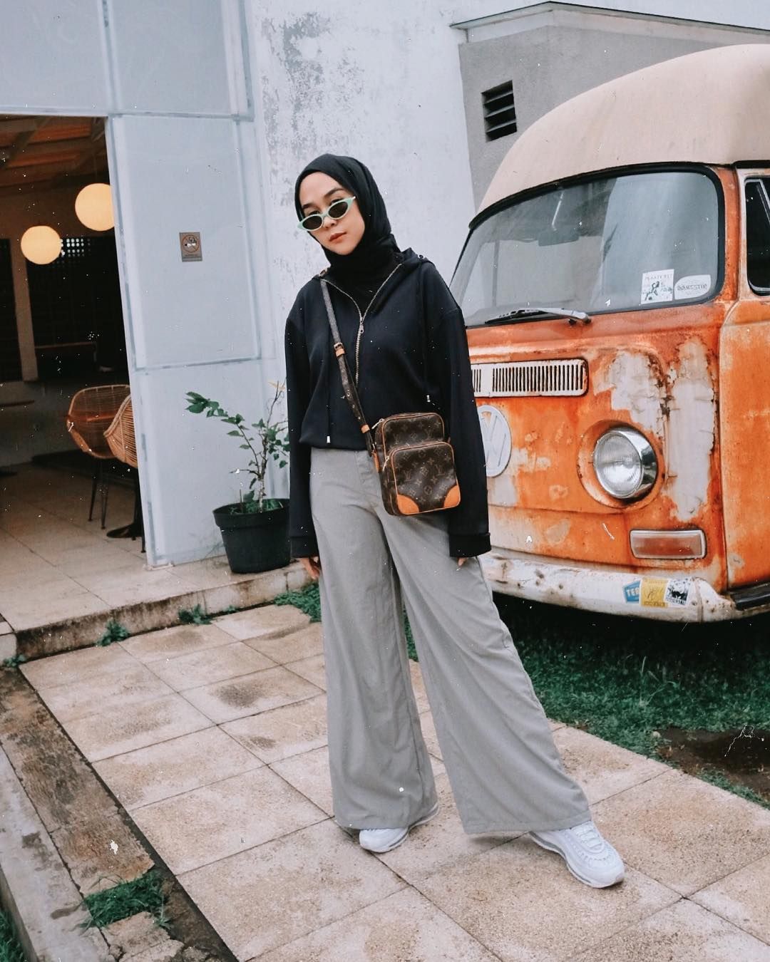 Hijaber Pakai Baggy Pants 