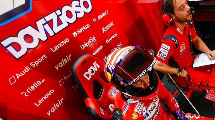 Runner up klasemen sementara MotoGP 2019 (Andrea Dovizioso), dapat hasil buruk start nomer 11.