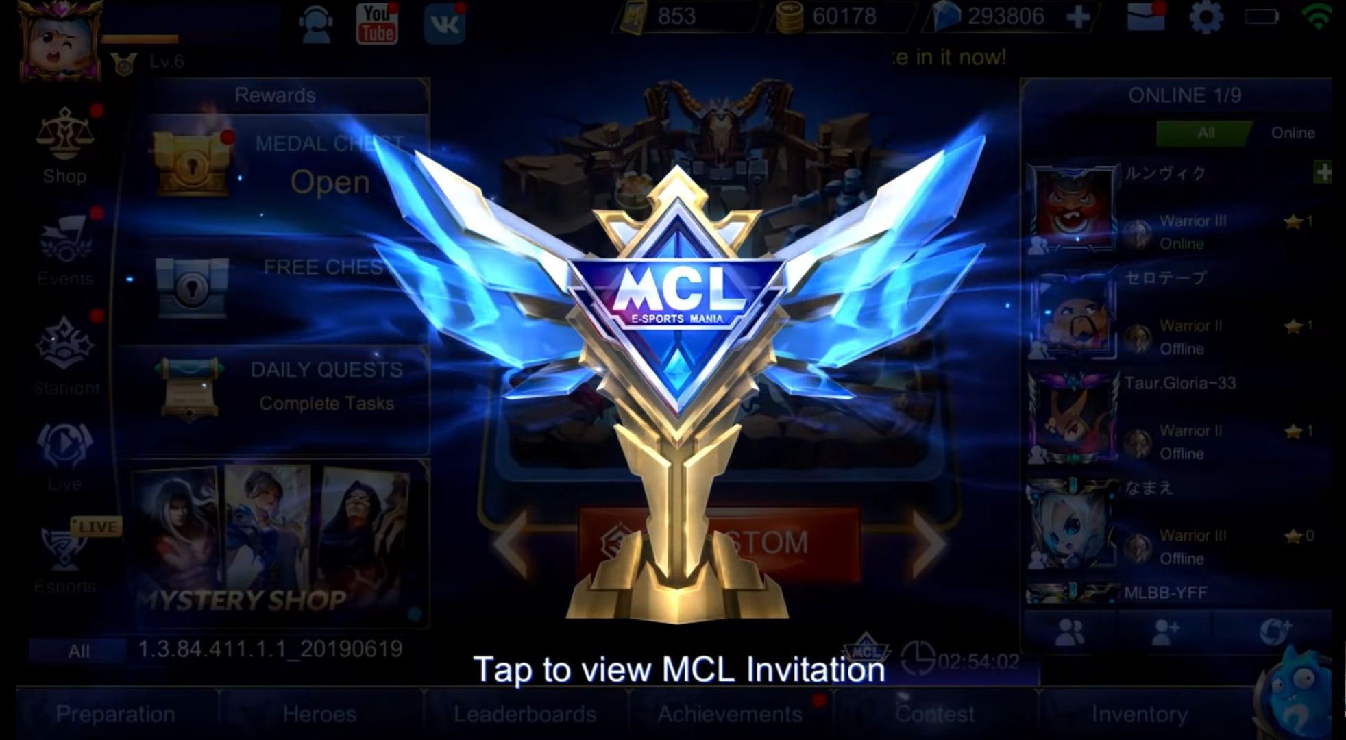 Invitation MCL Championship